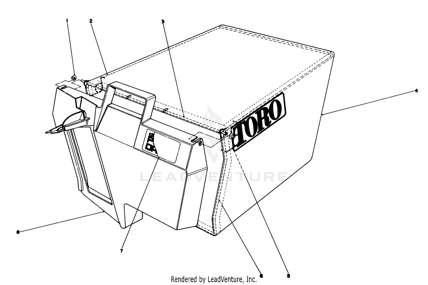 Grass Bag Assembly No. 11-0189