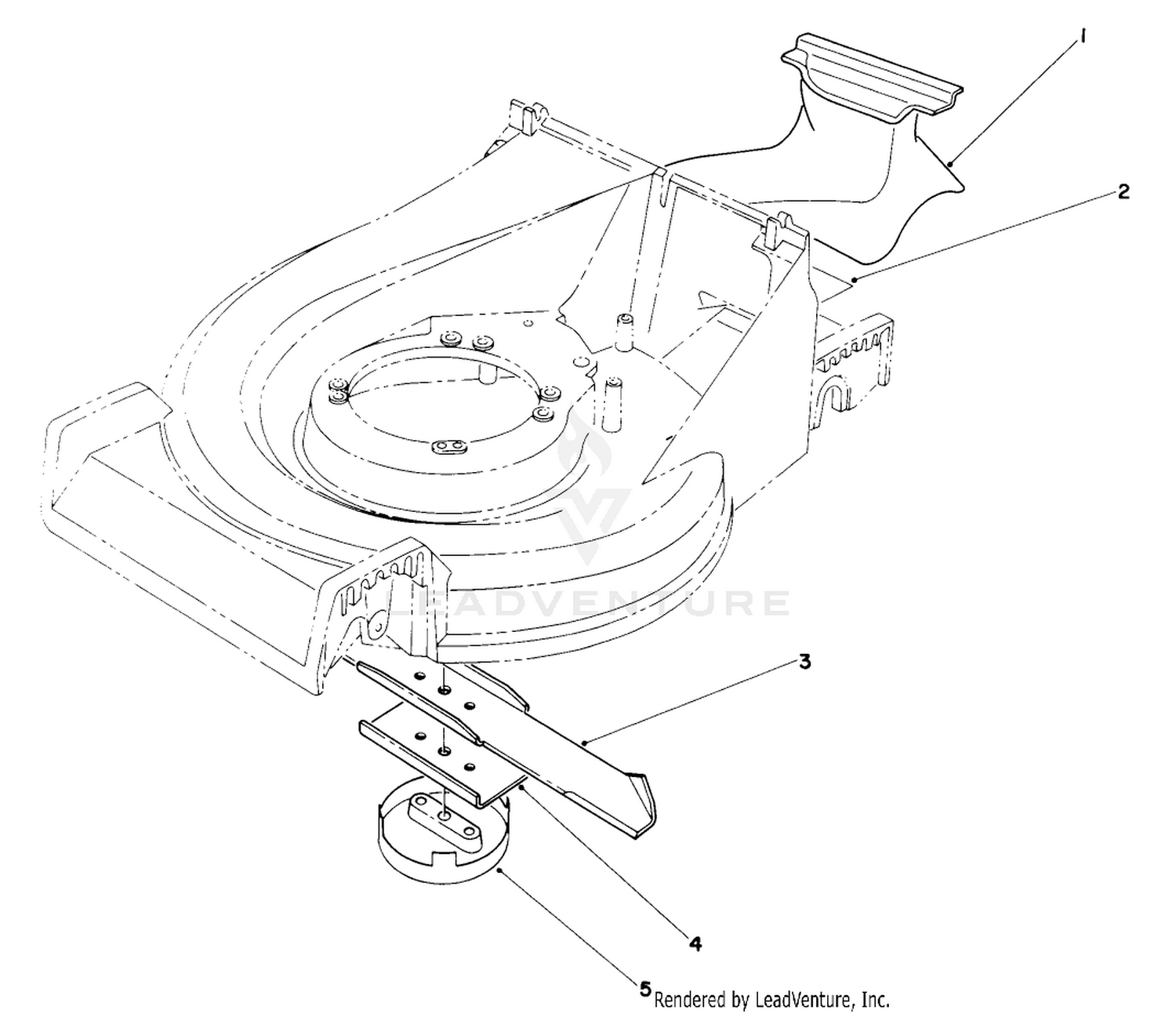 Mulcher Kit Model No. 59172 (optional)