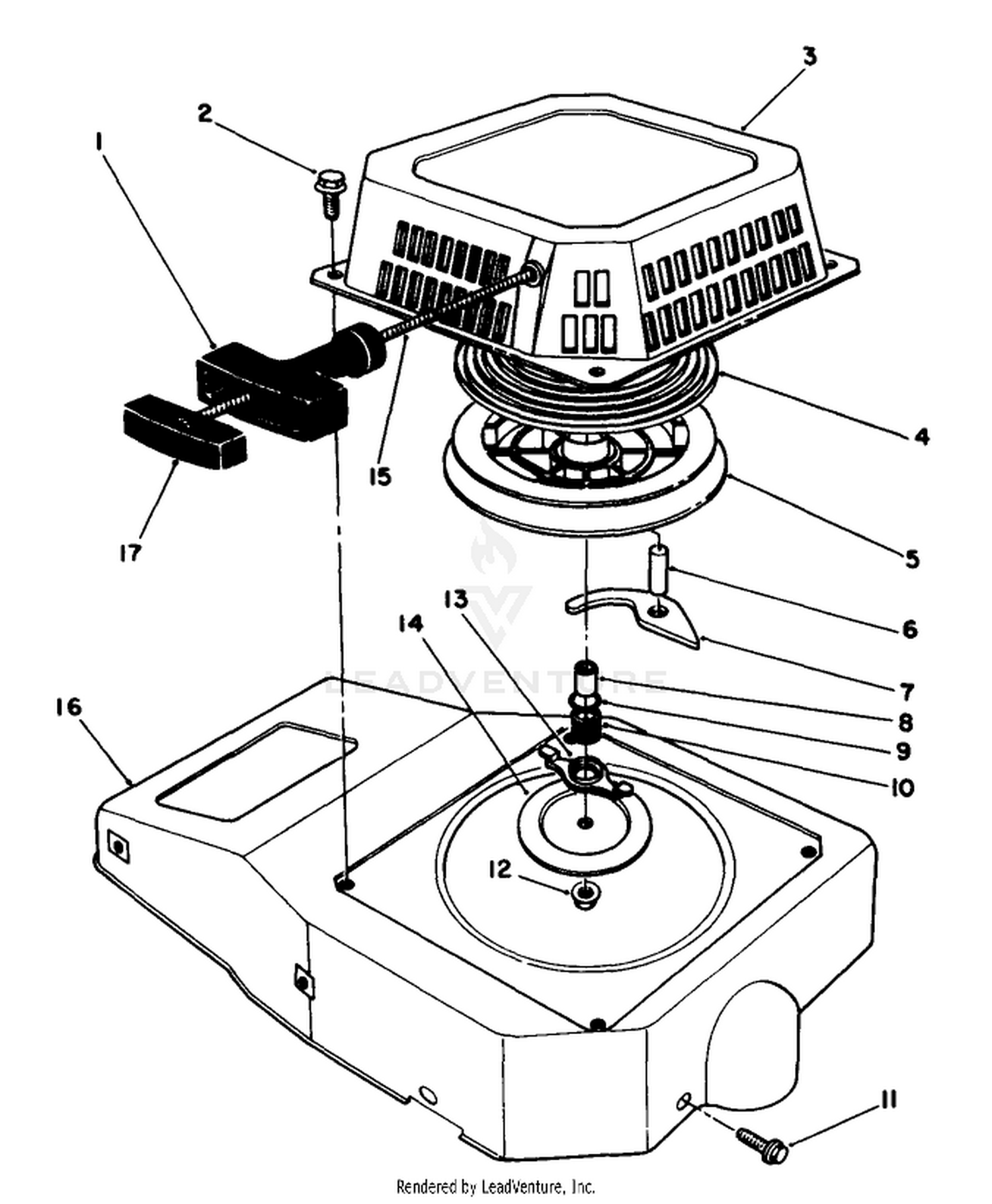 Engine Assembly Model No. Vmj-8