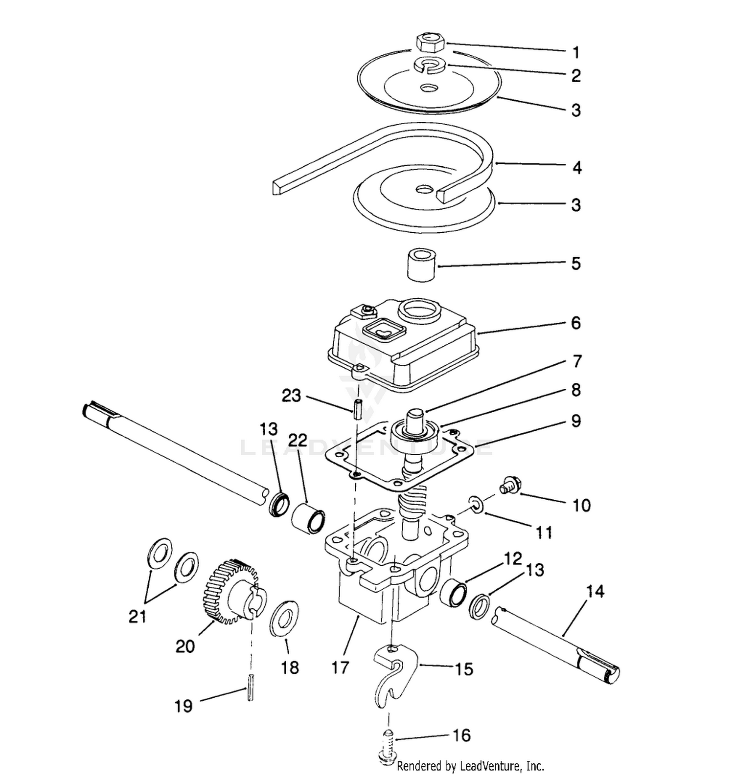 Gearbox Assembly No. 71-8250
