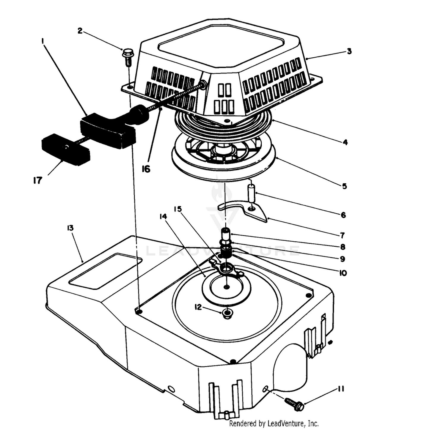 Recoil Assembly (model No. Vmh7)