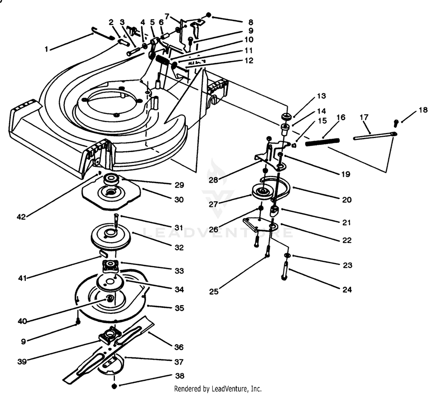 Blade Brake Clutch Assembly