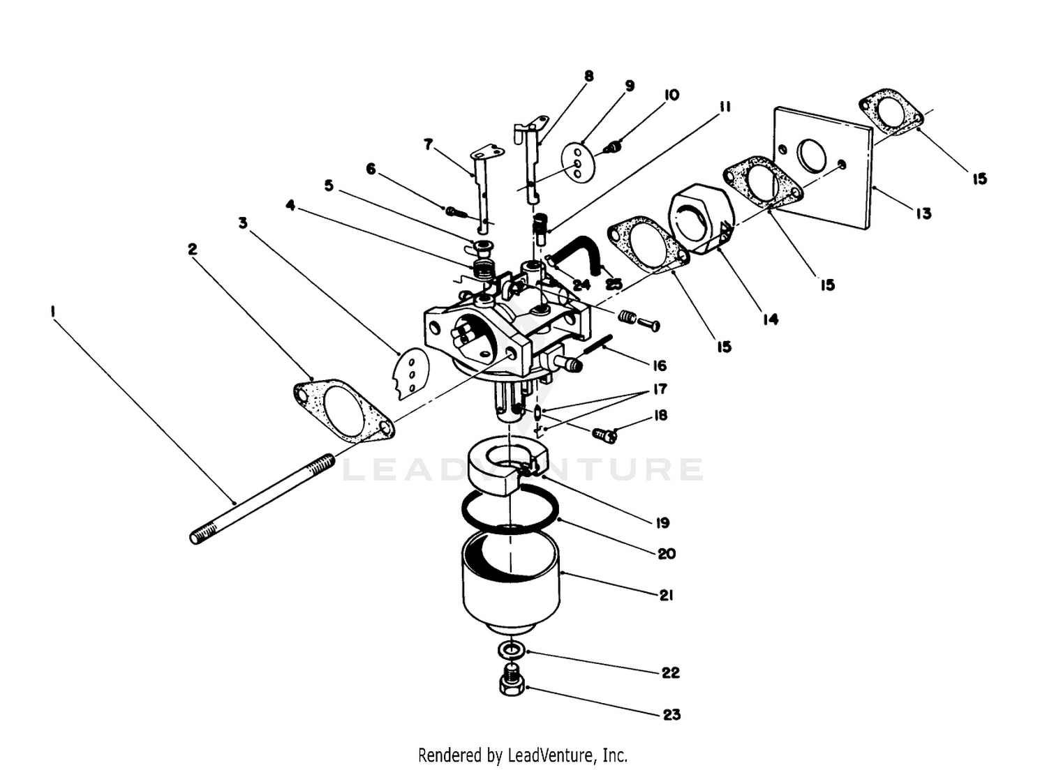 Carburetor Assembly (model No. 47pn2-1)