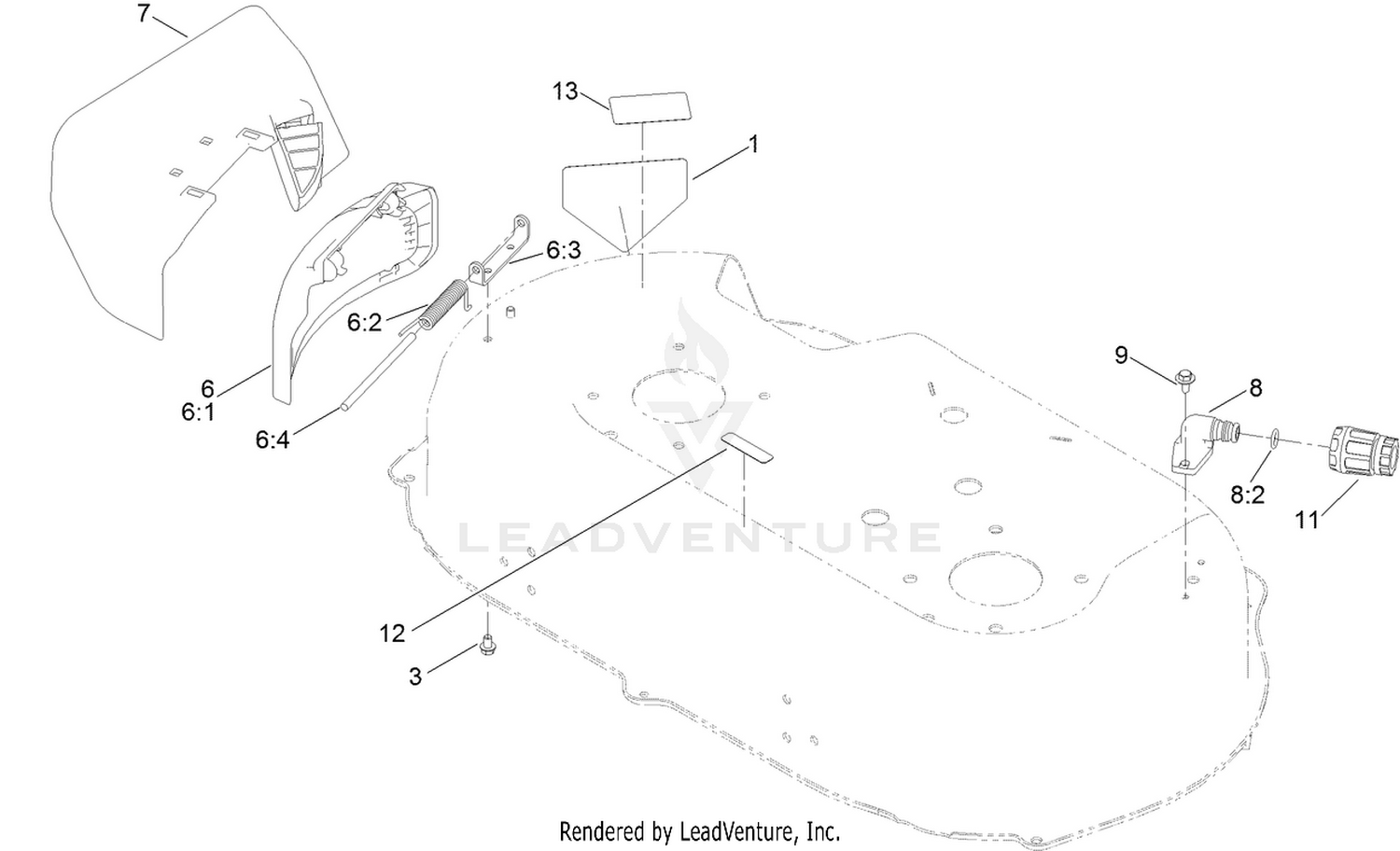 Side Discharge Chute Assembly