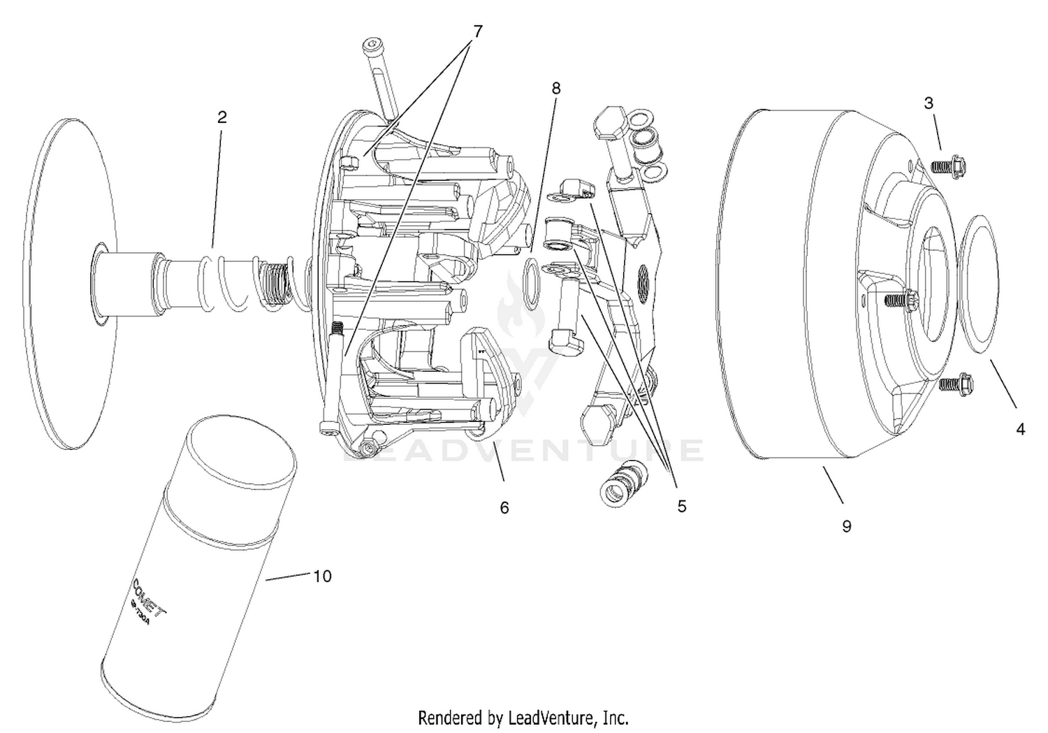Toro 12004TC, Twister 1600 Utility Vehicle, 2002 (SN 220000001