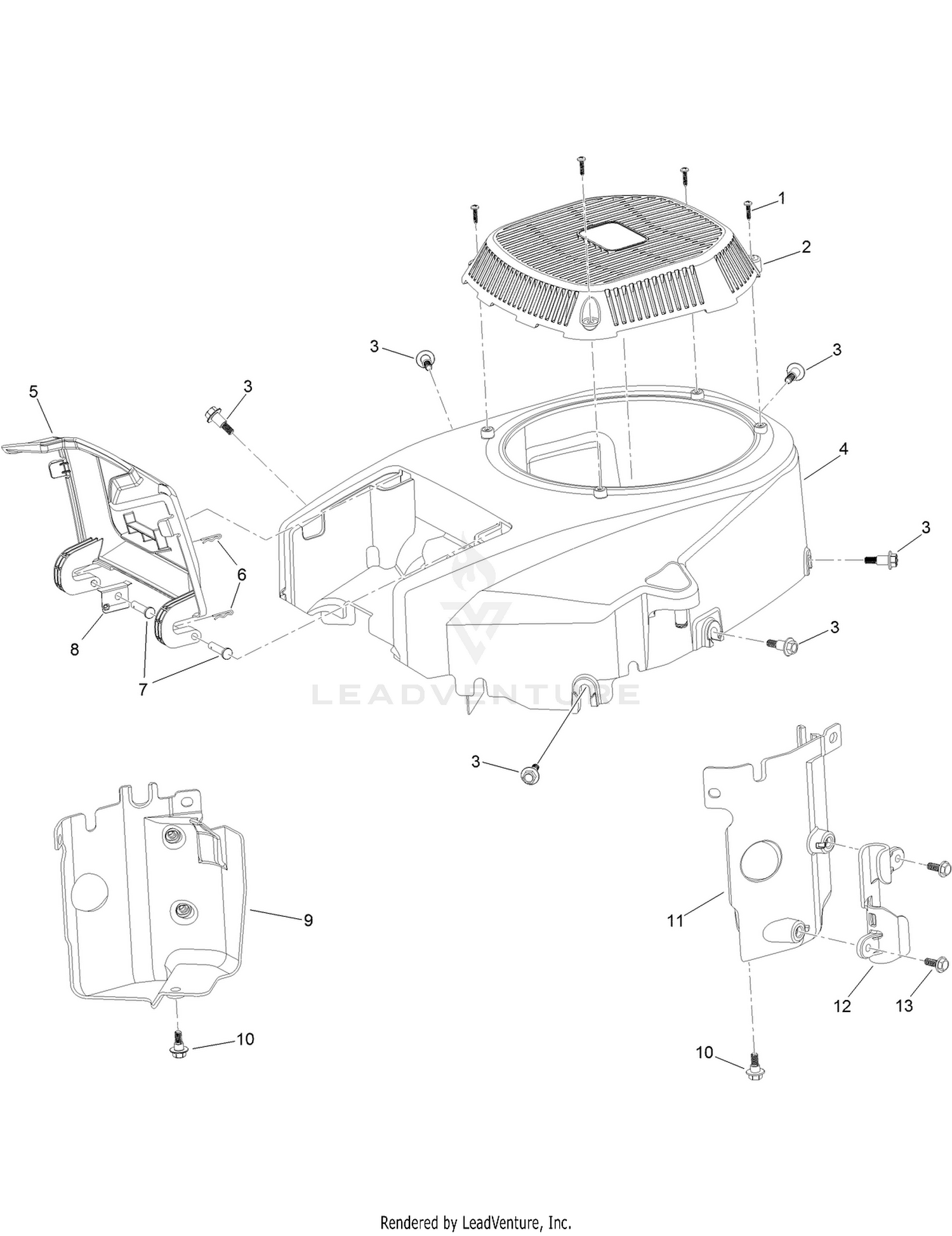 Blower Housing Assembly