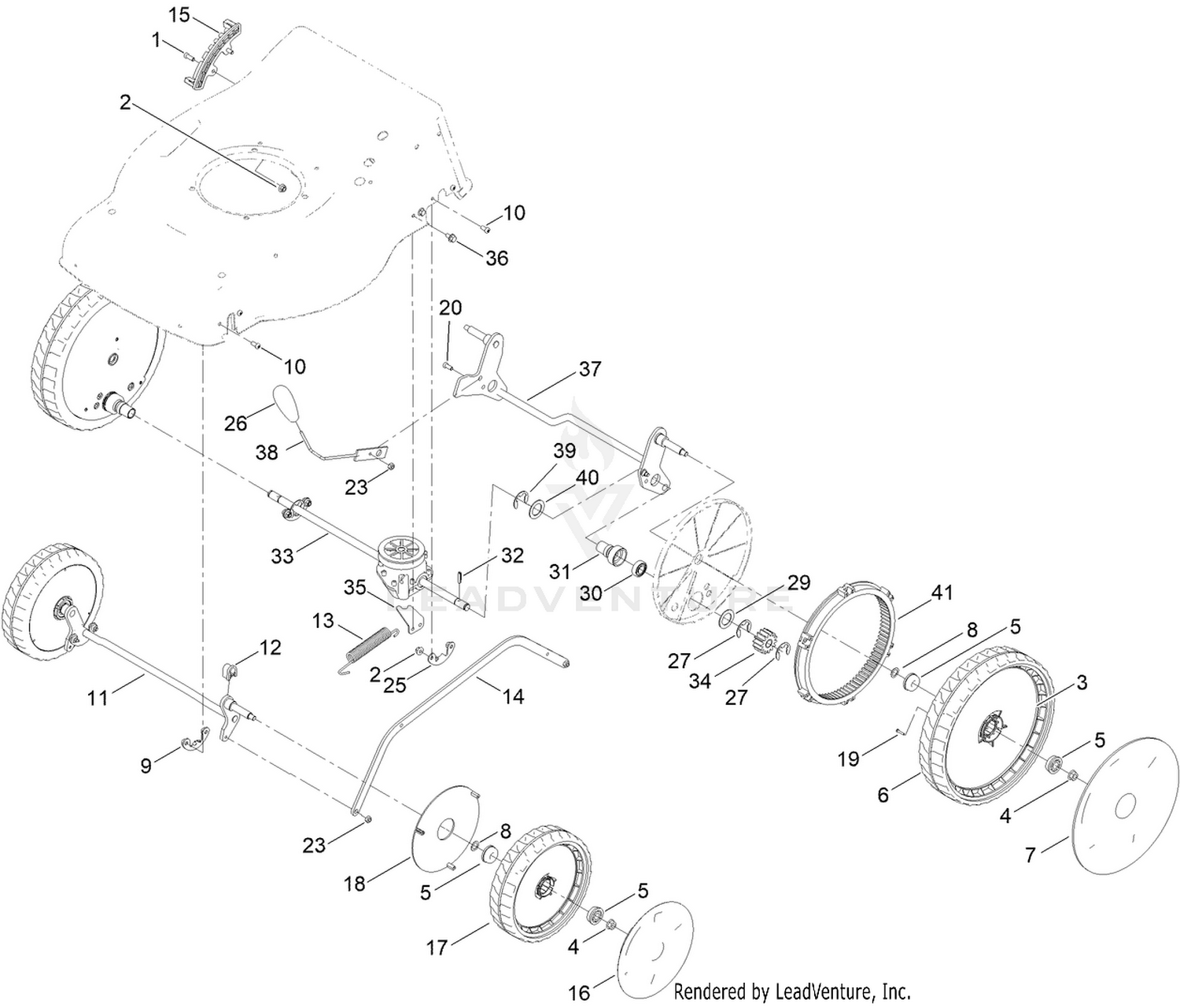 Suspension and Wheel Assembly