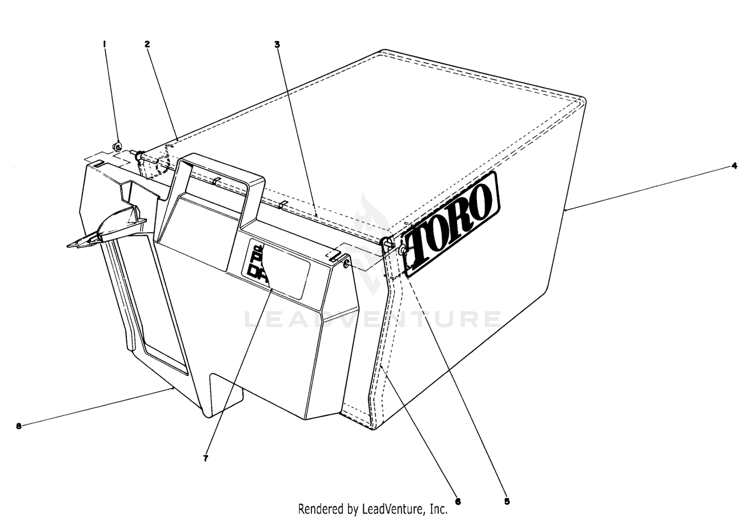 Grass Bag Assembly No. 11-0189