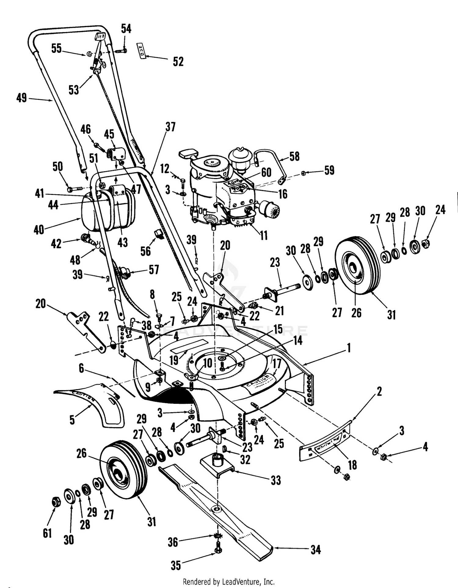 Toro self discount propelled mower parts