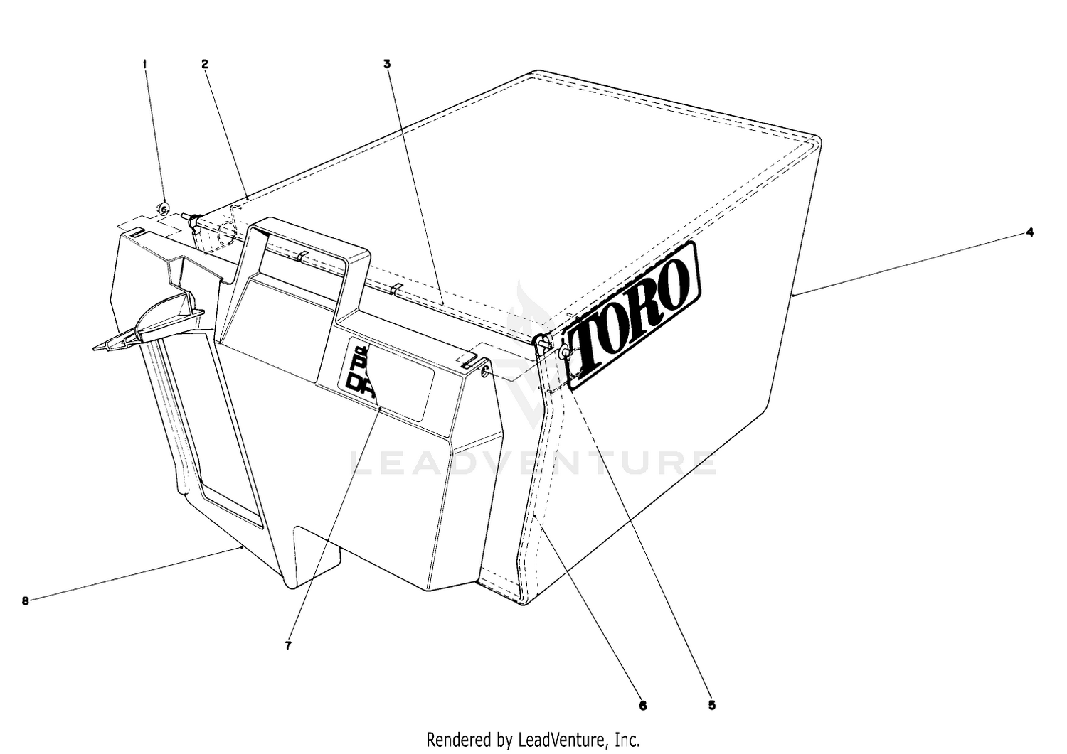 Grass Bag Assembly No. 11-0189