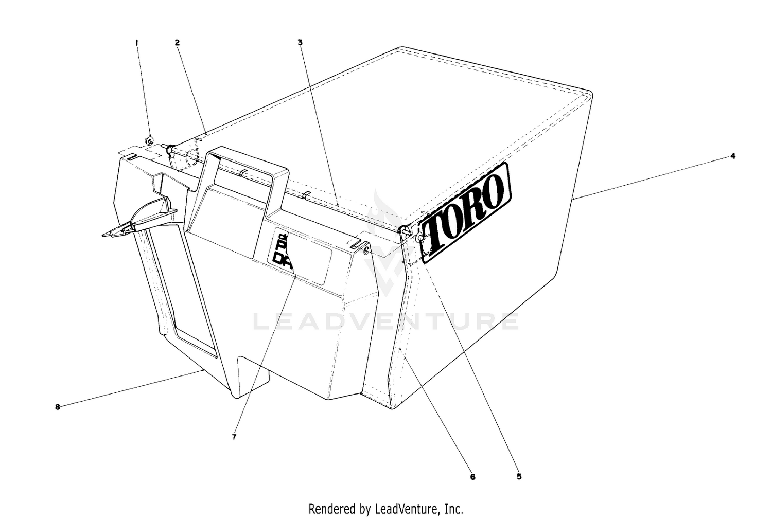 Grass Bag Assembly 11-0189
