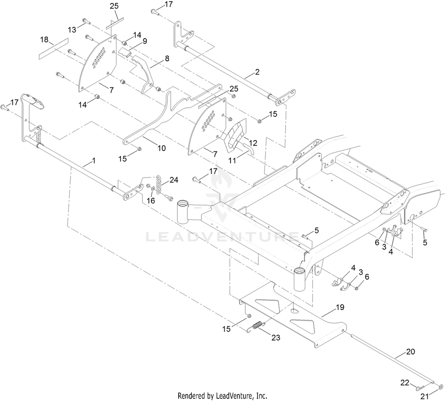 Deck Lift Assembly