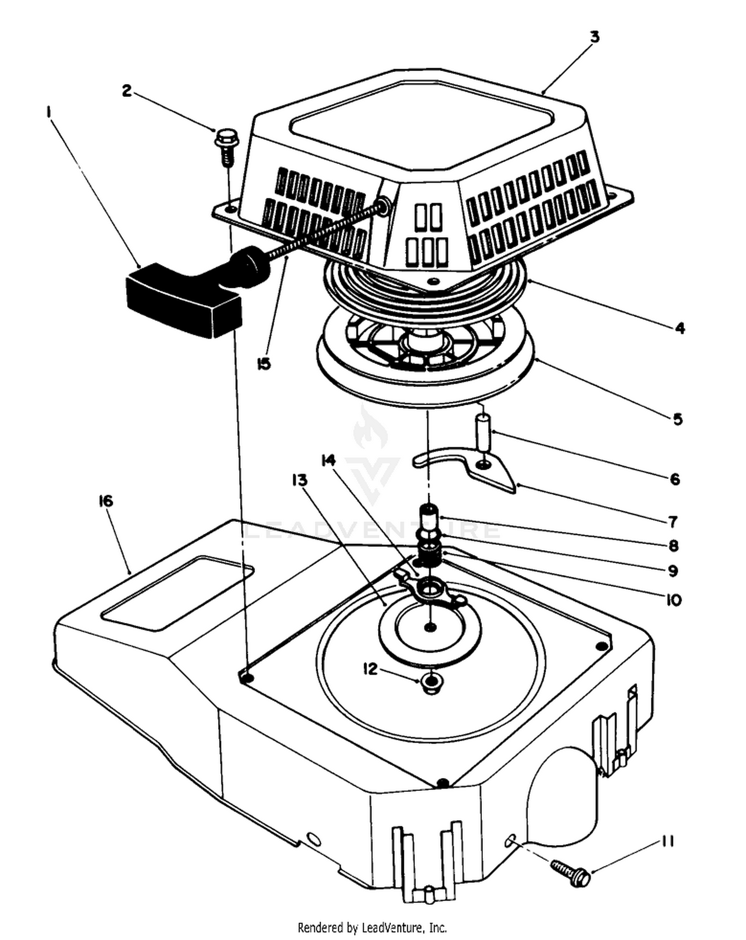 Recoil Assembly (model No. Vmg6)