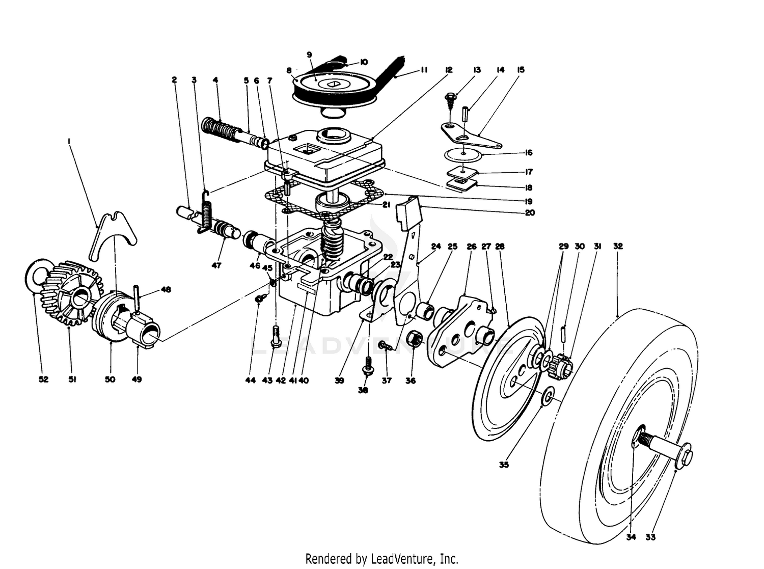 Gear Case Assembly