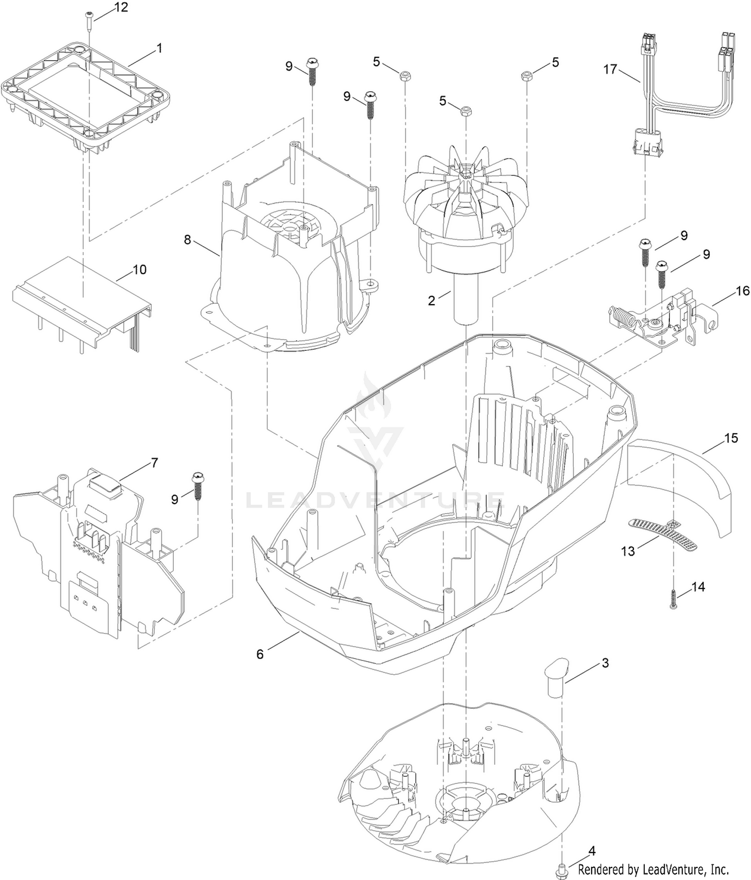 Motor Module Assembly No. 138-6660