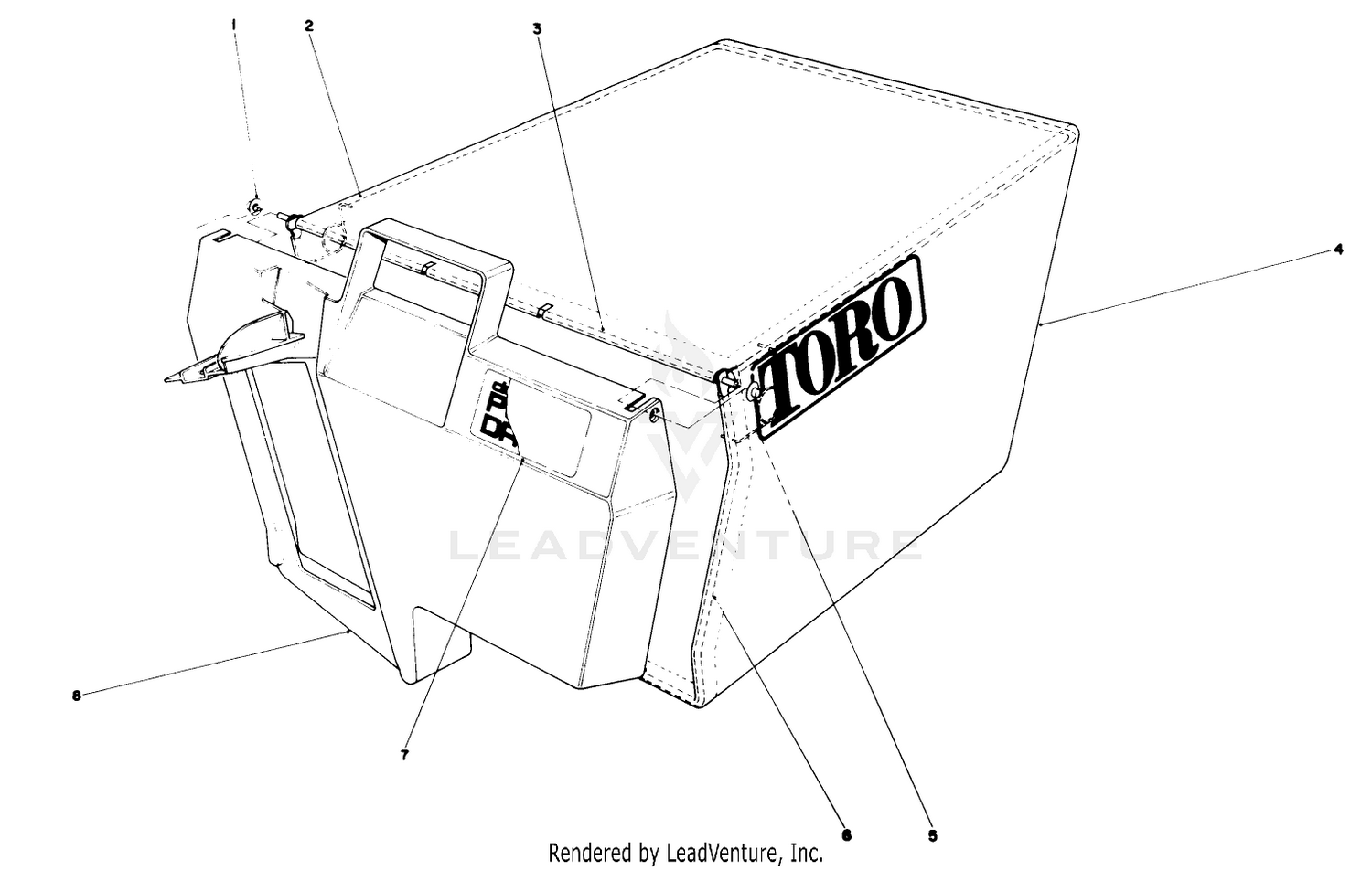 Grass Bag Assembly No. 11-0189