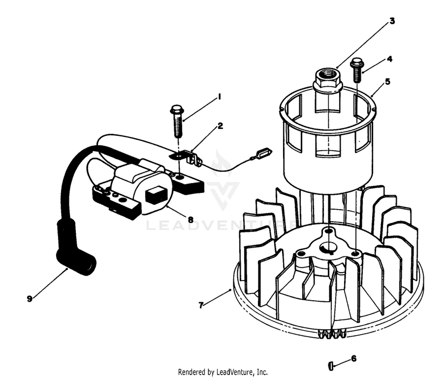 Magneto  Flywheel Assembly