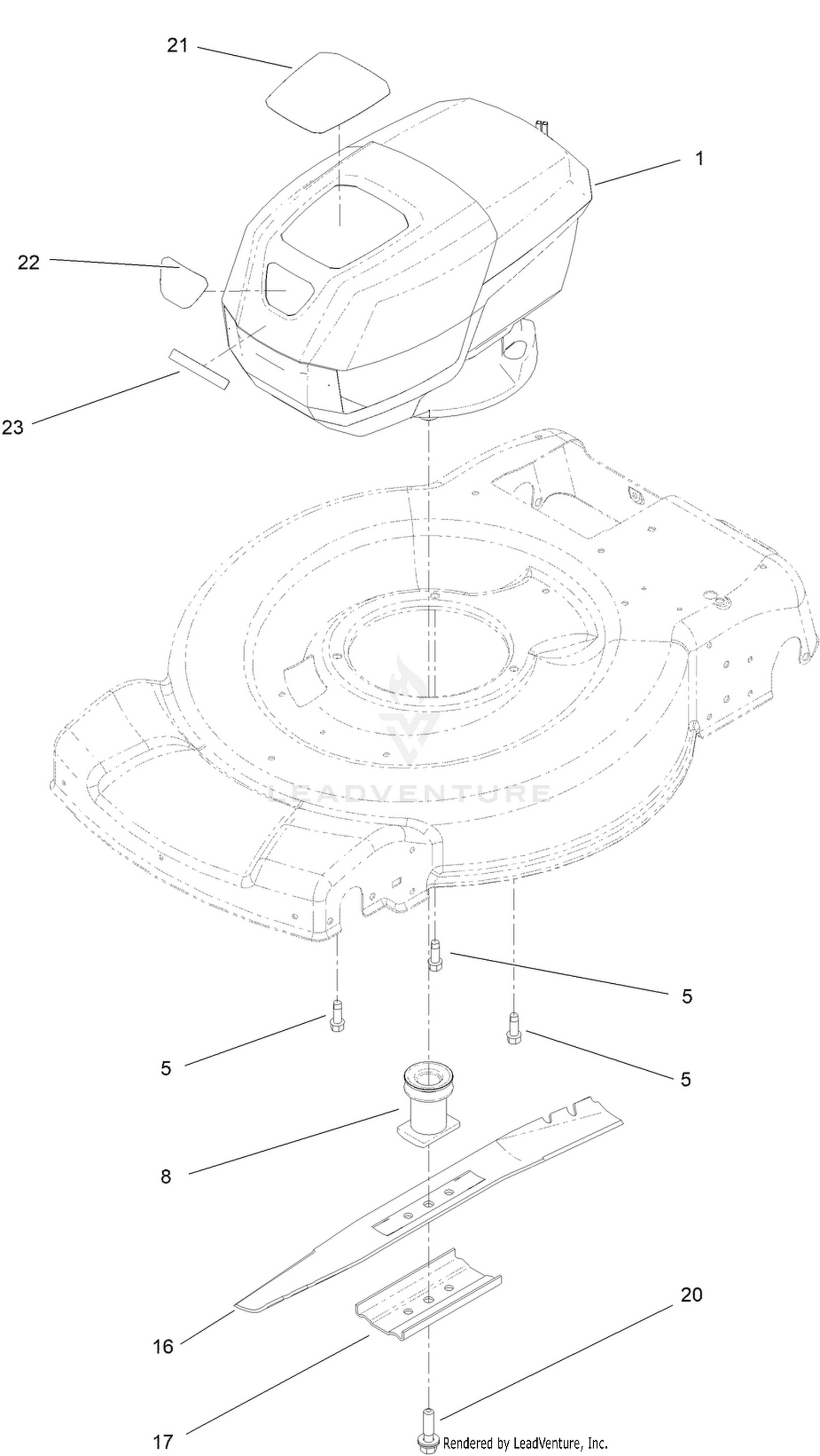Blade Drive Assembly