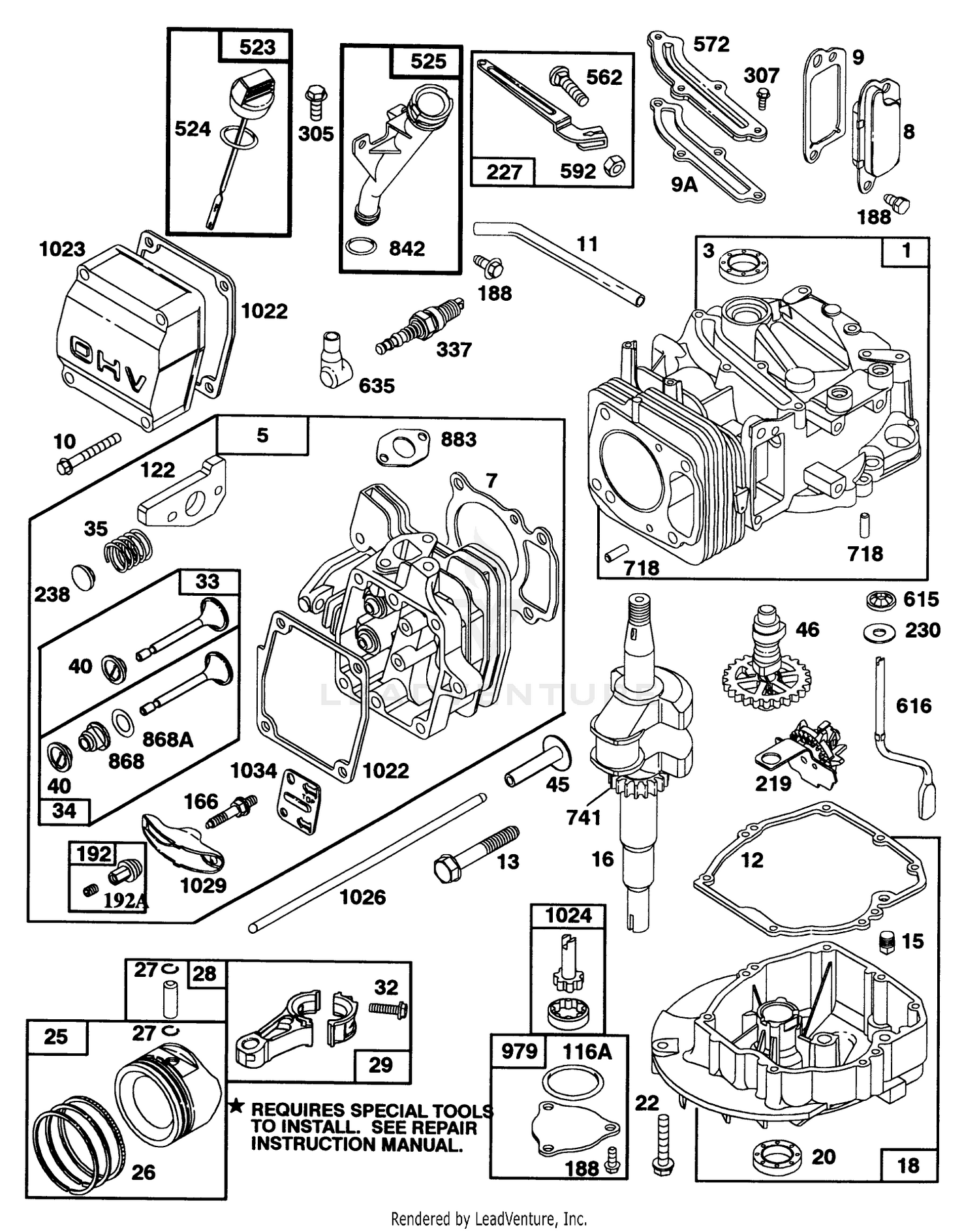 Engine Gts-150 77-8980