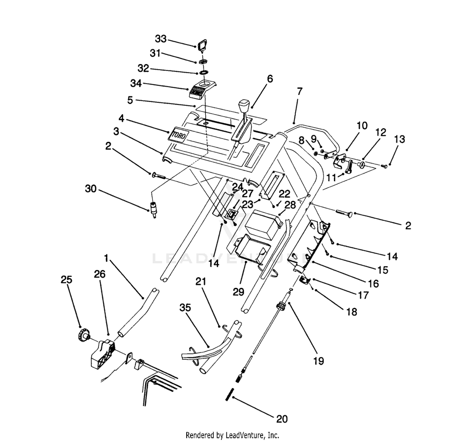 S.p. Handle Assembly