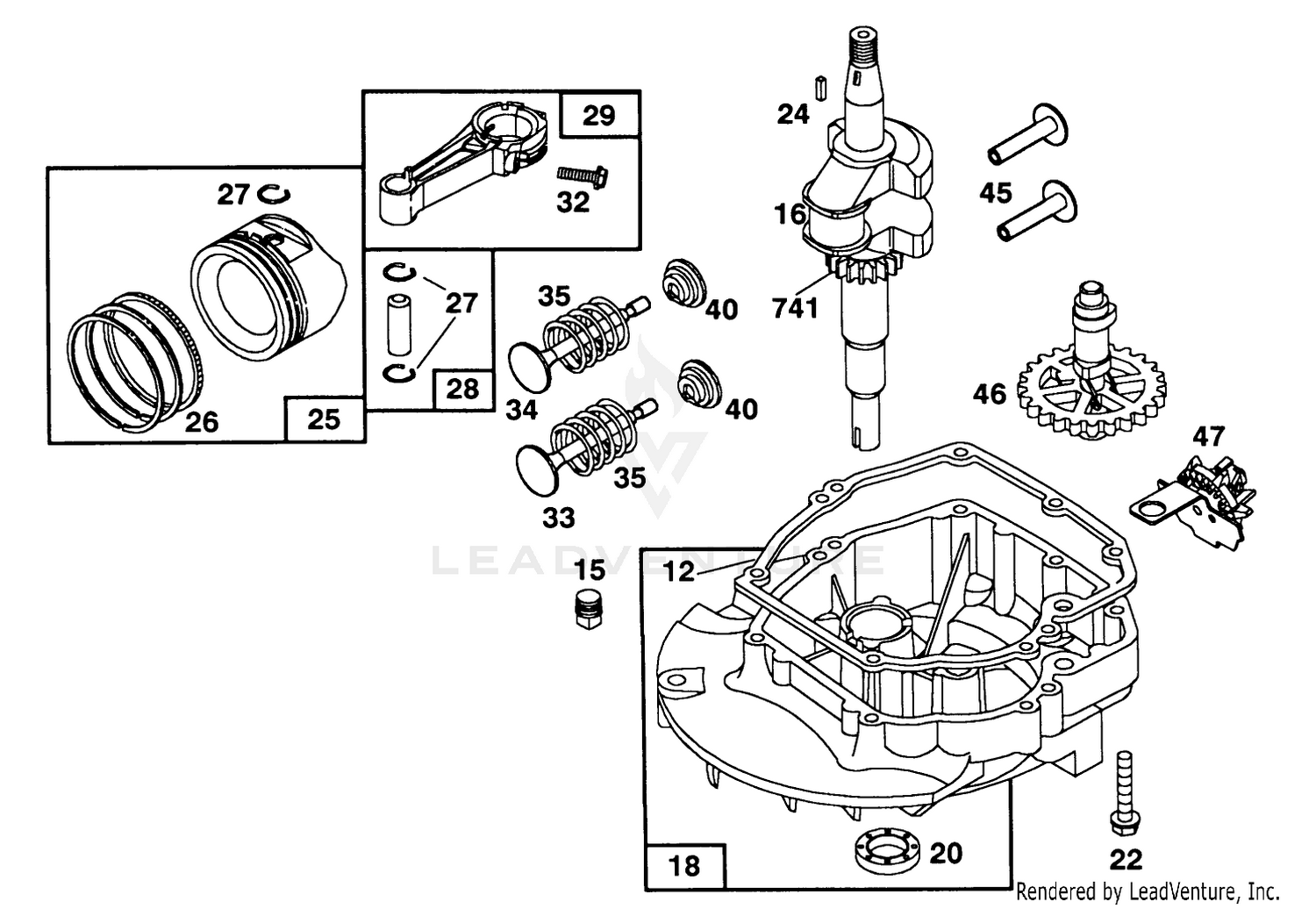 Engine Model 124702-3115-01 2