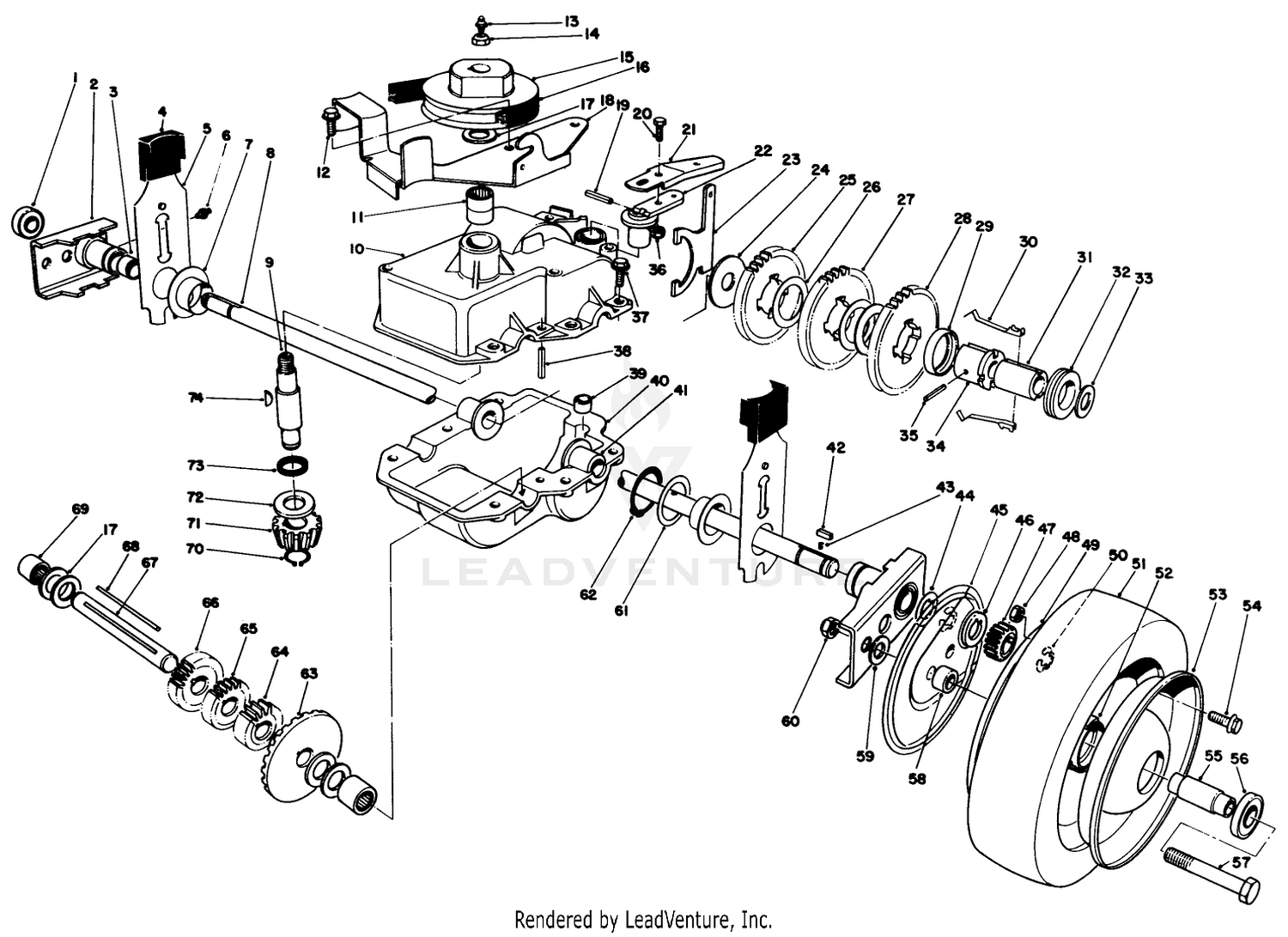 Gear Case Assembly