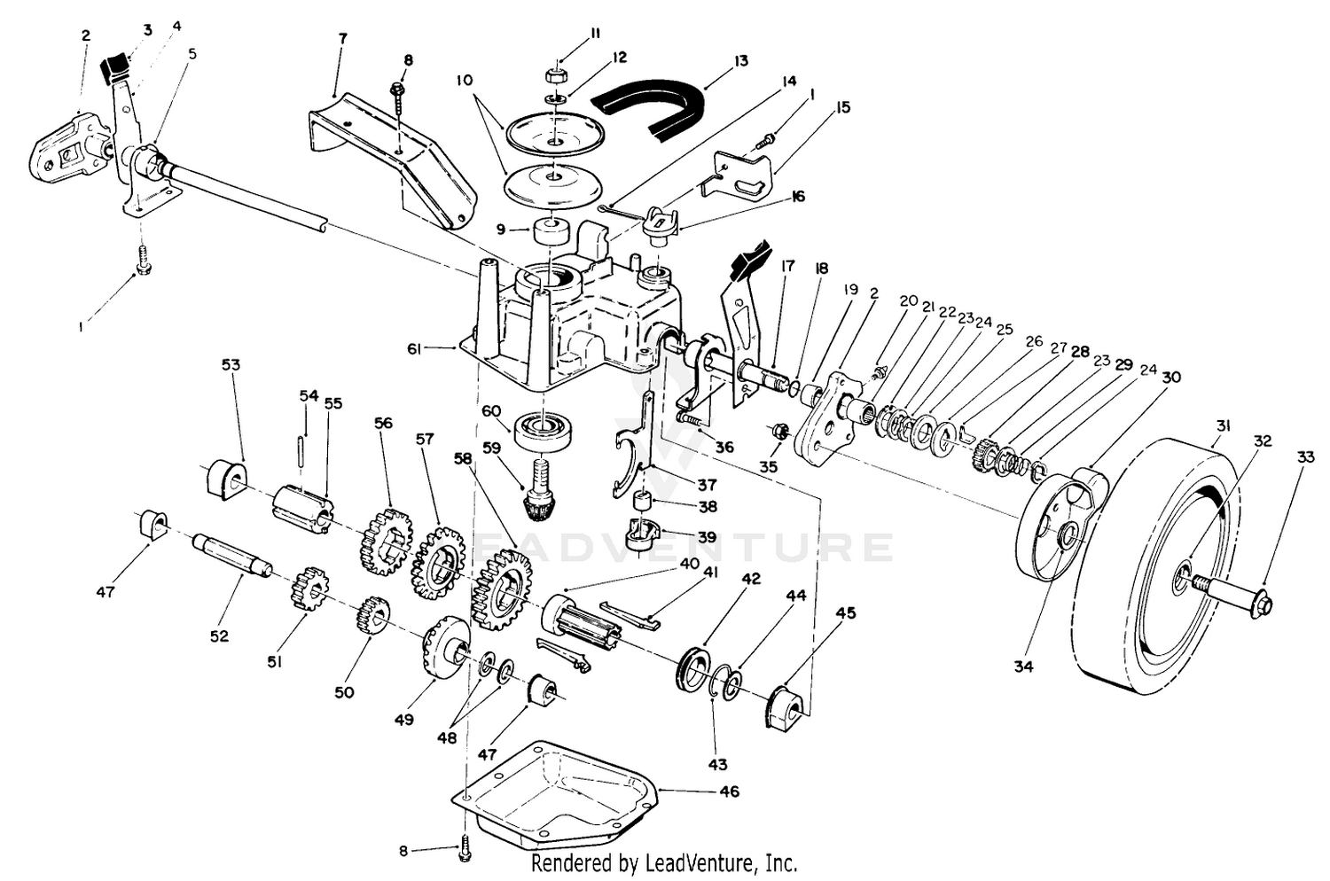 Gear Case Assembly
