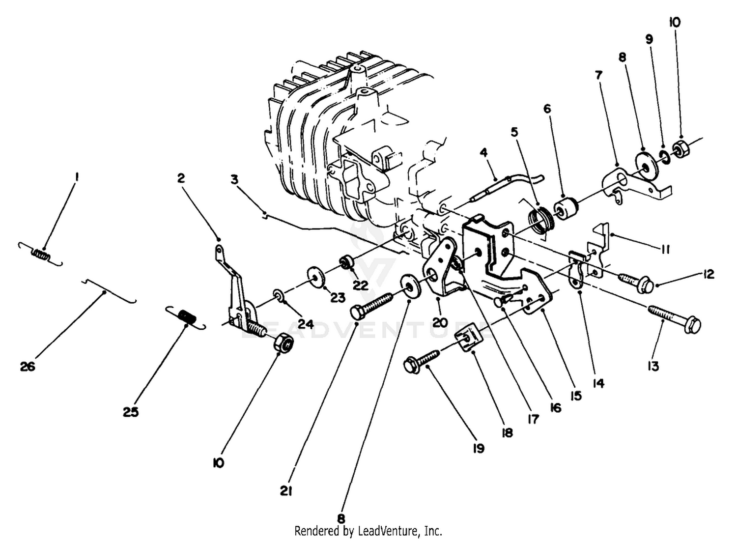 Governor Assembly (model No. 47pk9-3)
