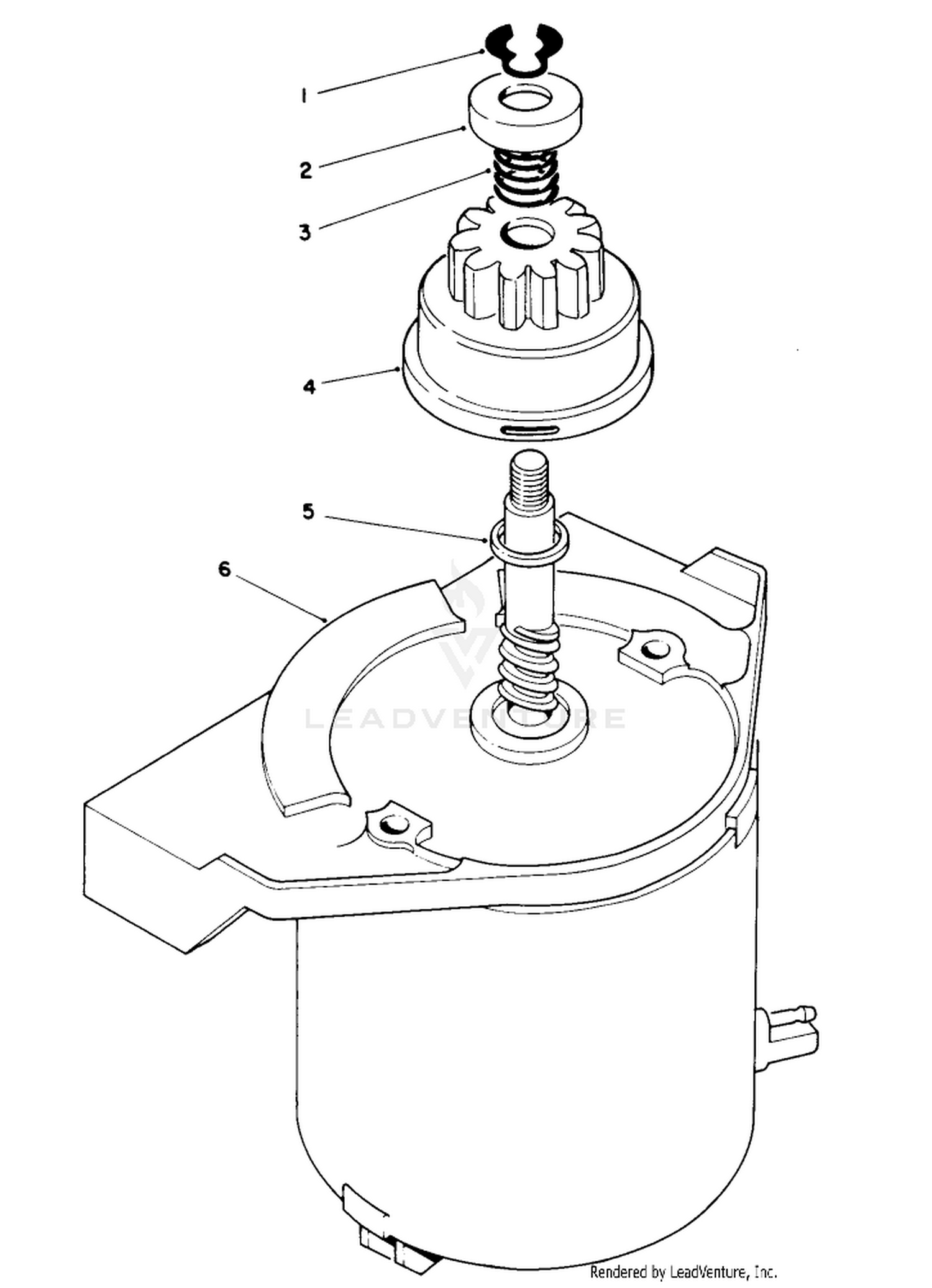 Starter Motor Assembly