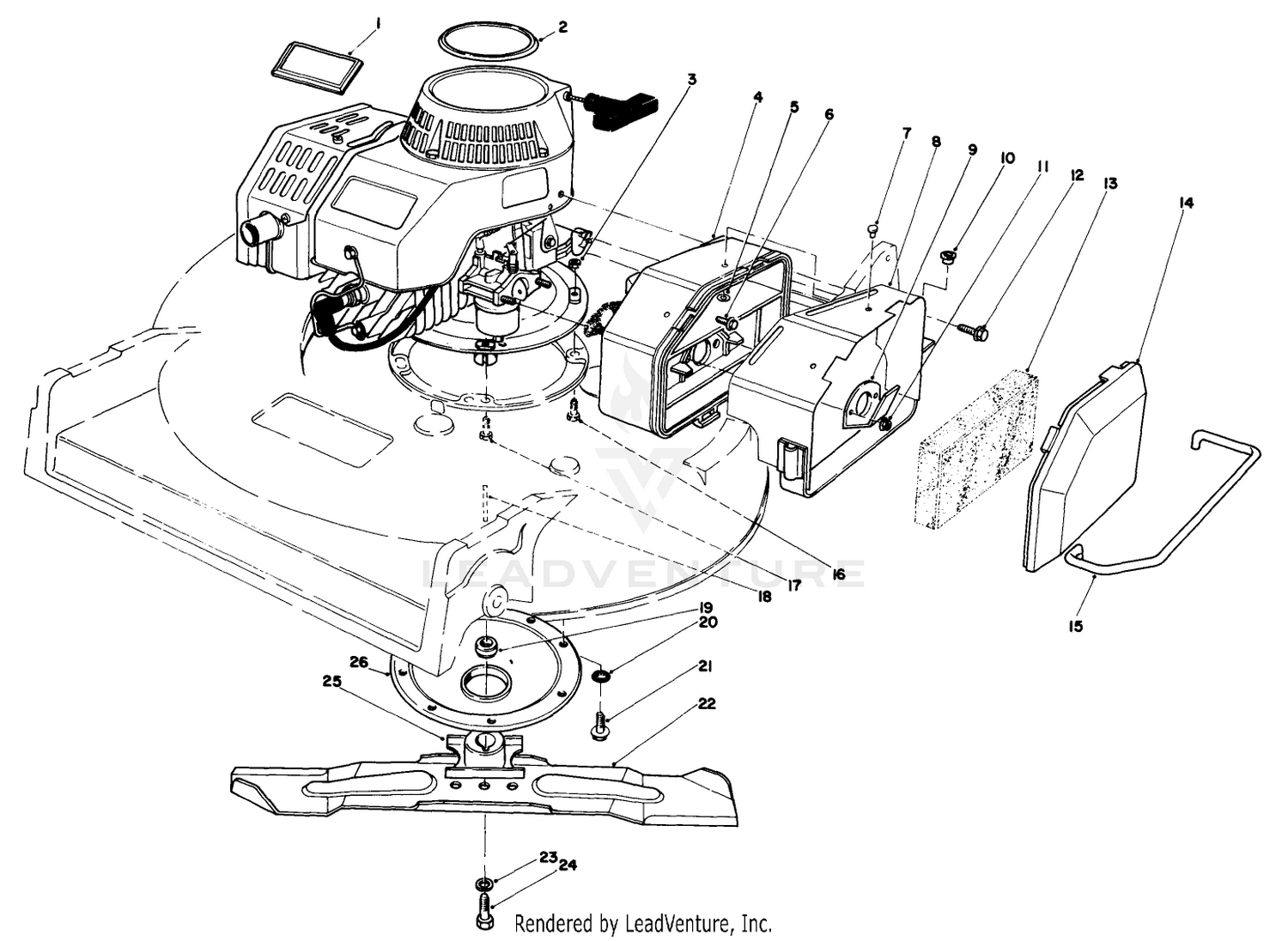 Engine Assembly (model 22030)