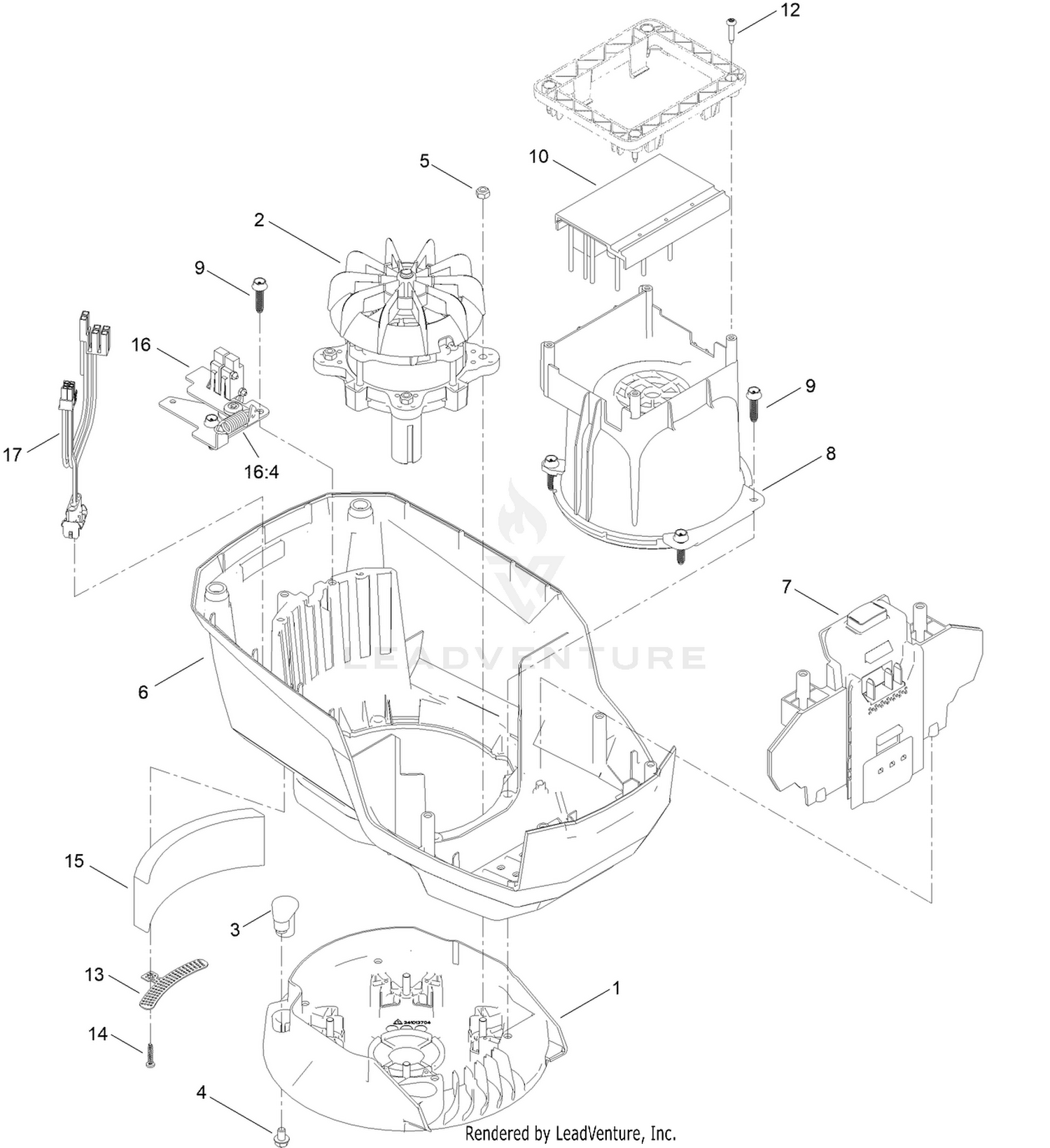 Motor Module Assembly No. 140-4213