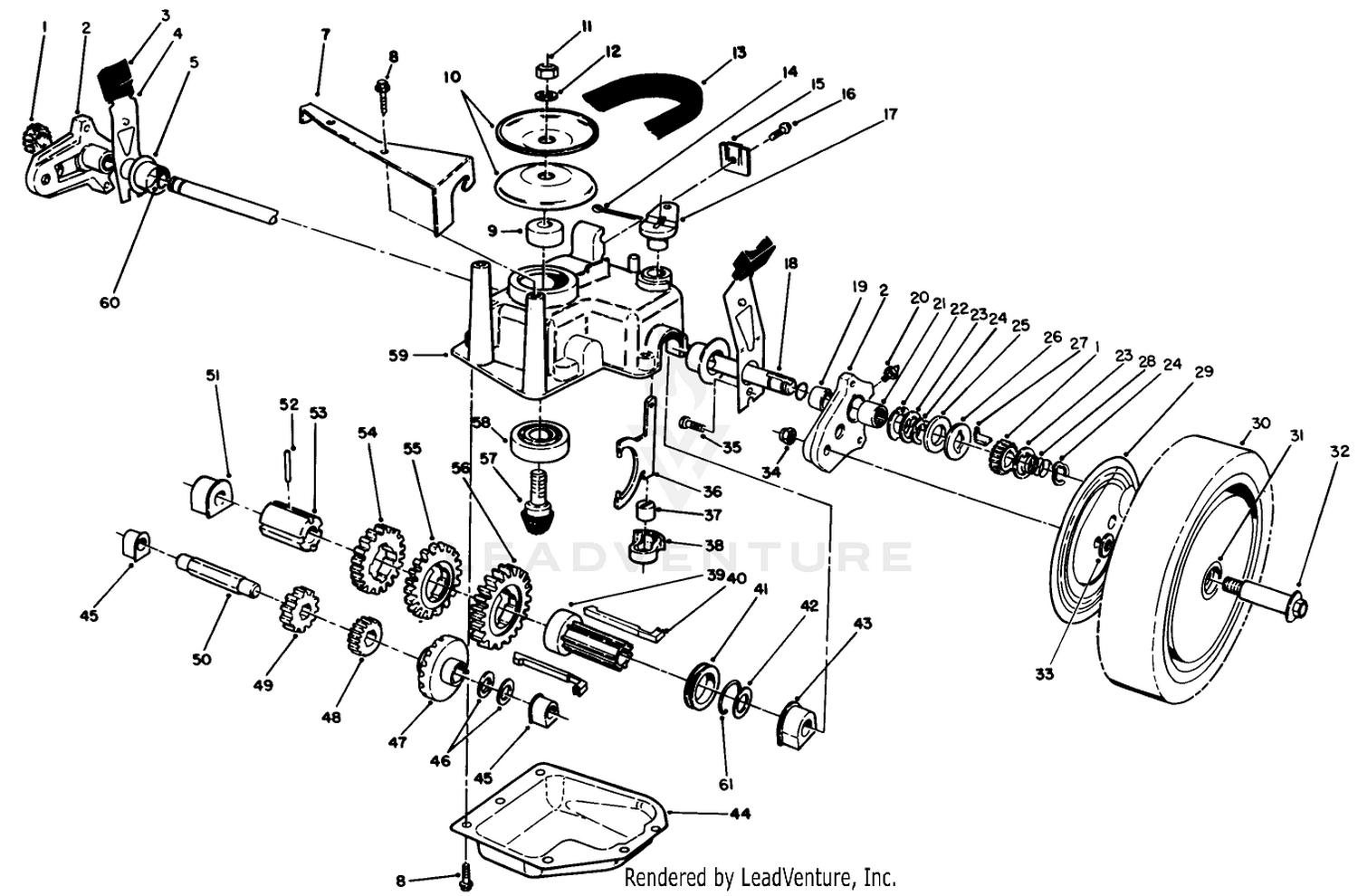 Gear Case Assembly