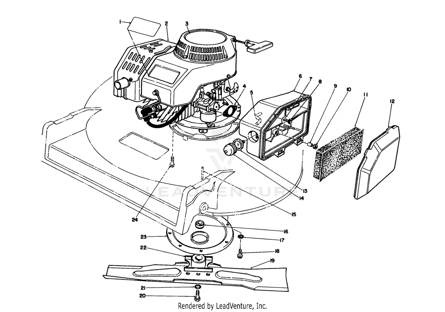 Engine Assembly (model 22030)