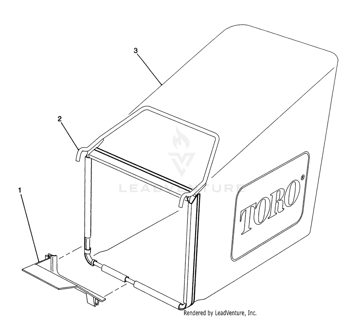 Grass Bag Assembly