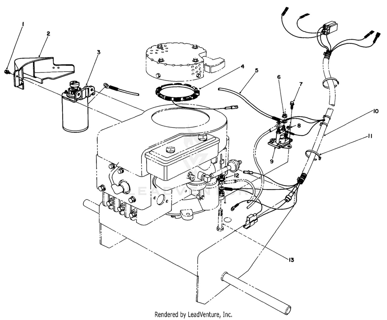 Electric Start Kit Part No. 66-6130 (optional)