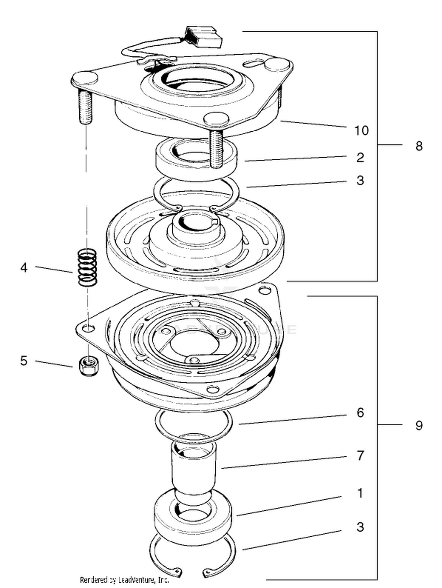 Clutch Assembly No. 54-3200