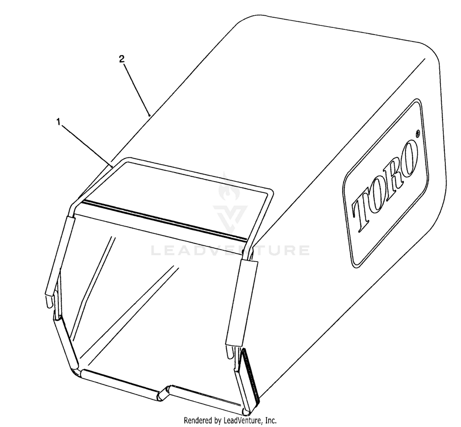 Grass Bag Assembly