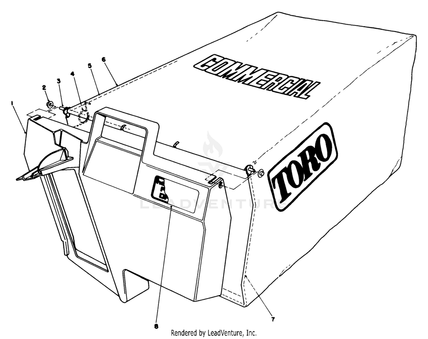 Grass Bag Assembly No. 11-5609