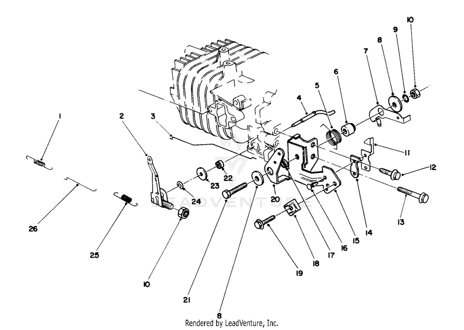 Engine Assembly Model No. 47ph7 (continued)