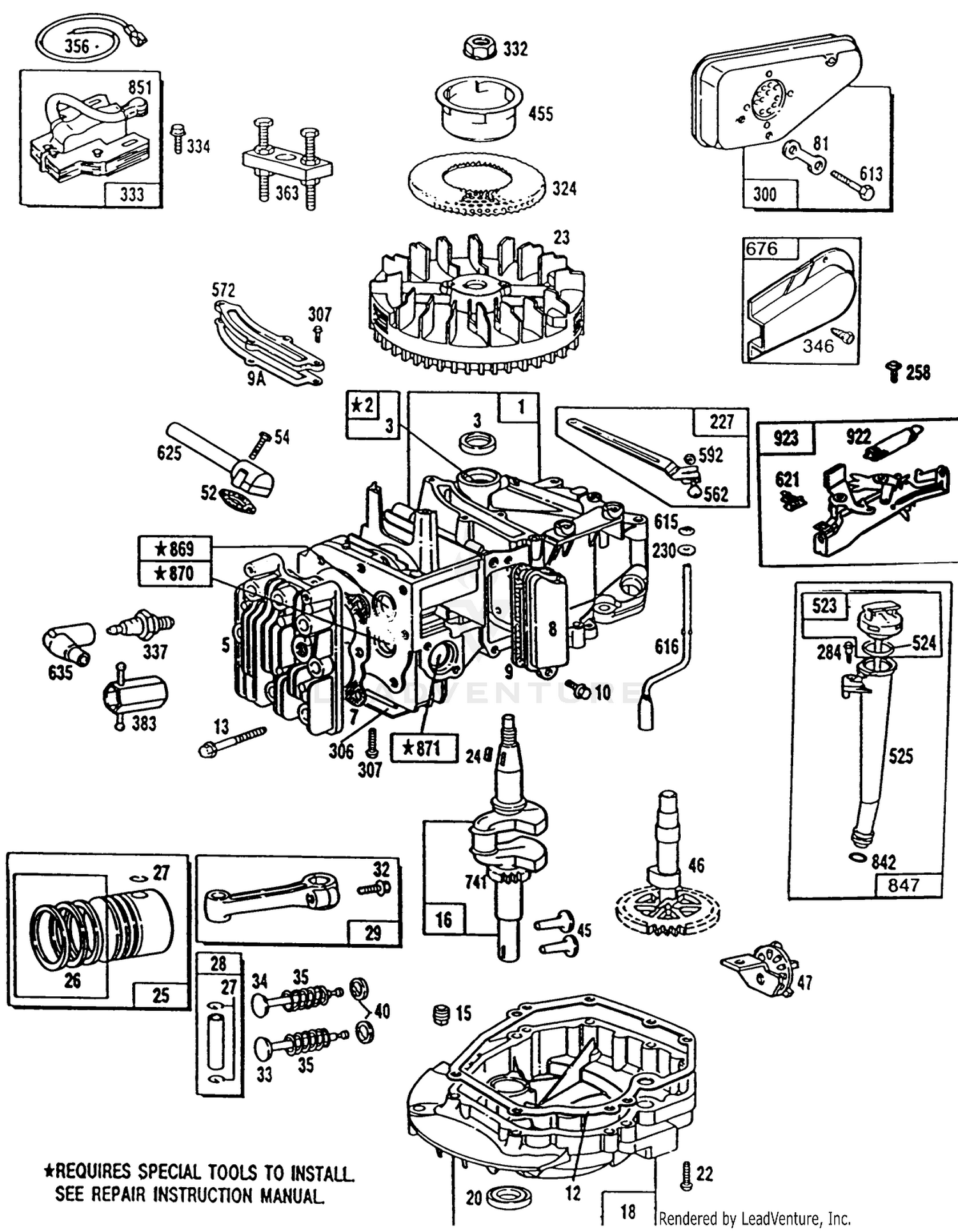 Engine Model 124702-3115-01 2