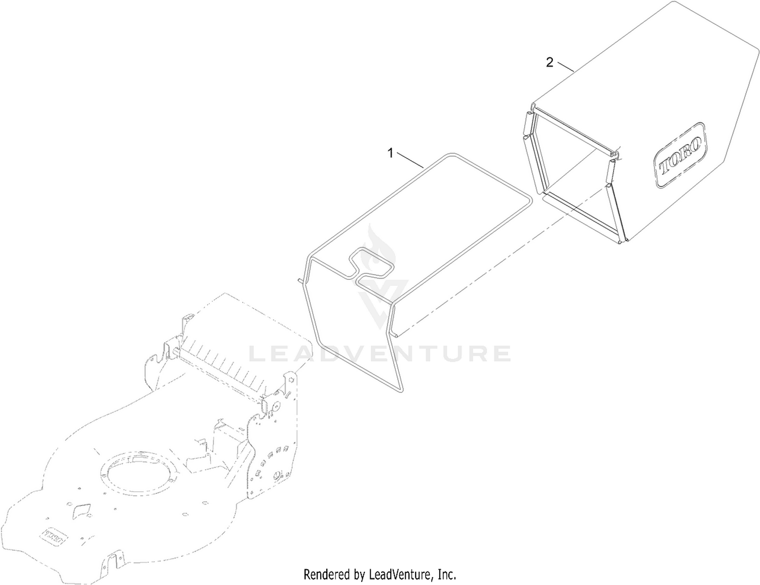 Grass Bag Assembly