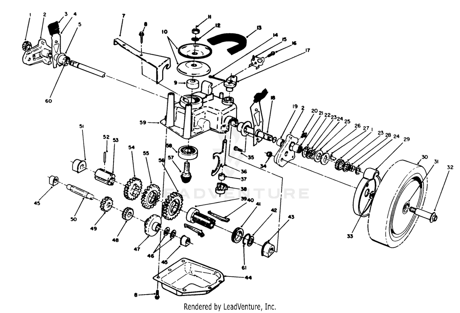 Gear Case Assembly