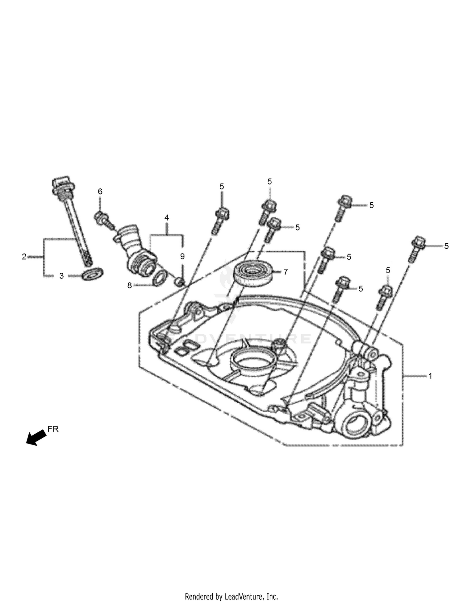 Oil Case Assembly