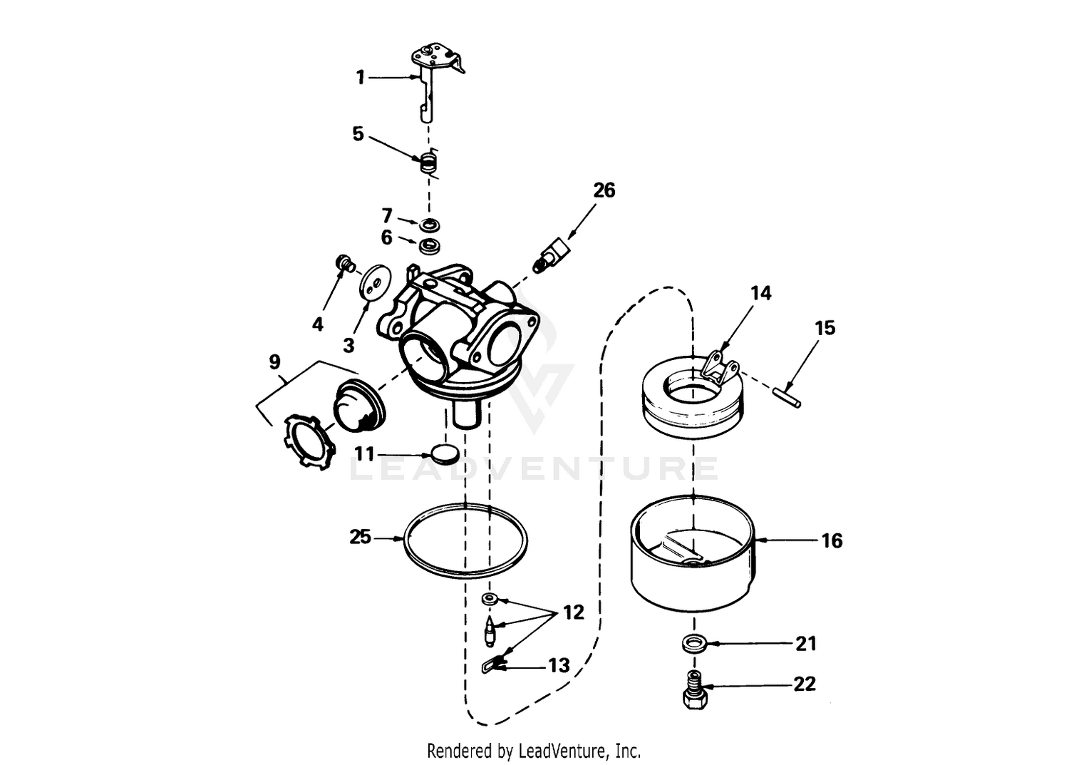 Carburetor No. 632098