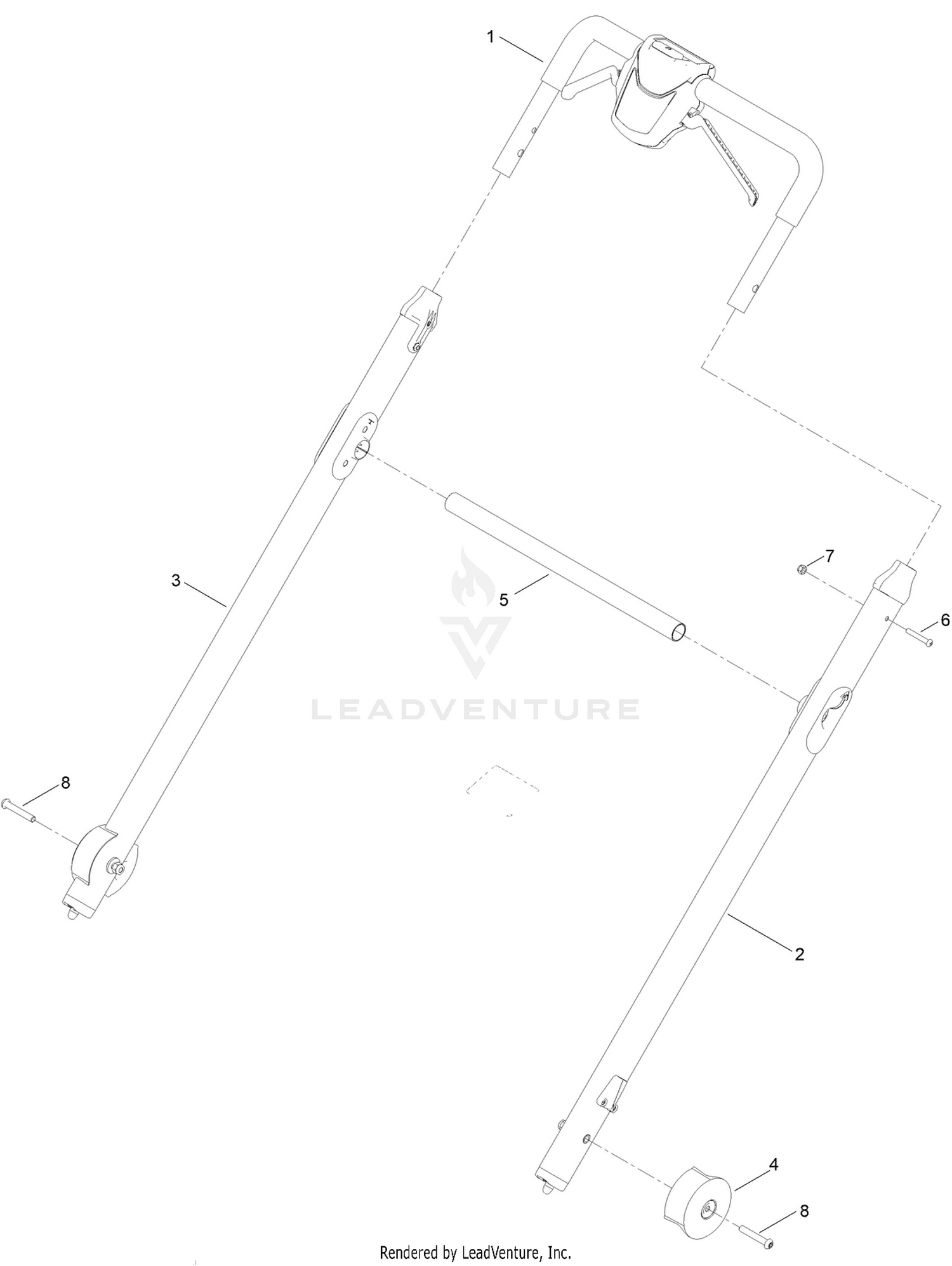 Handle Bar Control Assembly