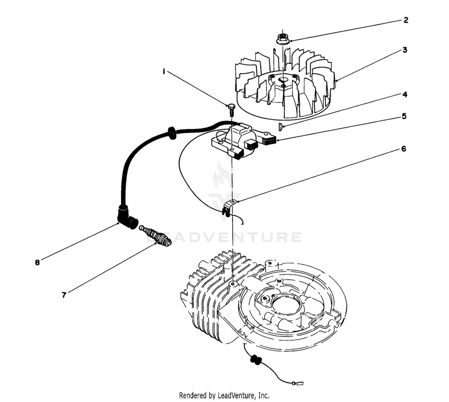 Ignition Assembly (model No. 47pm1-1)
