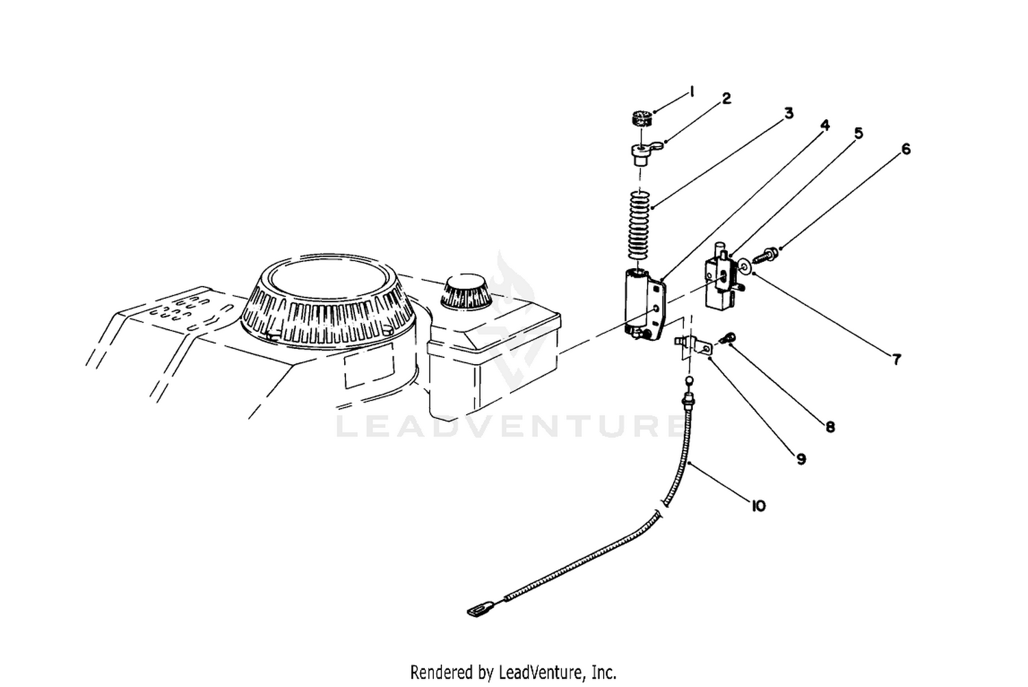 Brake Assembly (used On Units With Serial No. 6000101-6004101)