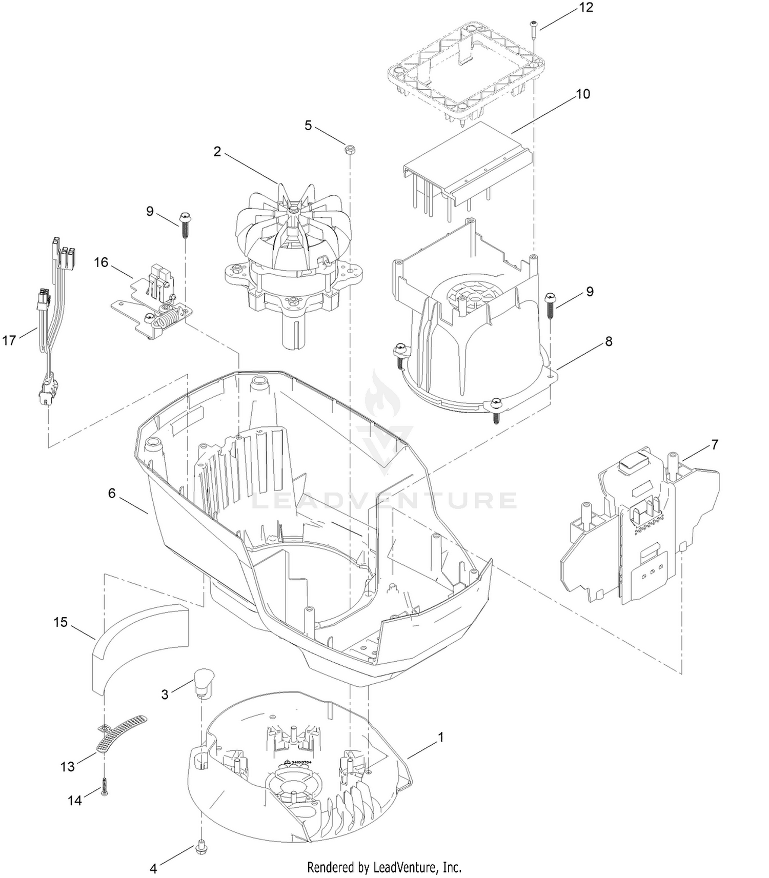 Lower Shroud Assembly No. 140-4213