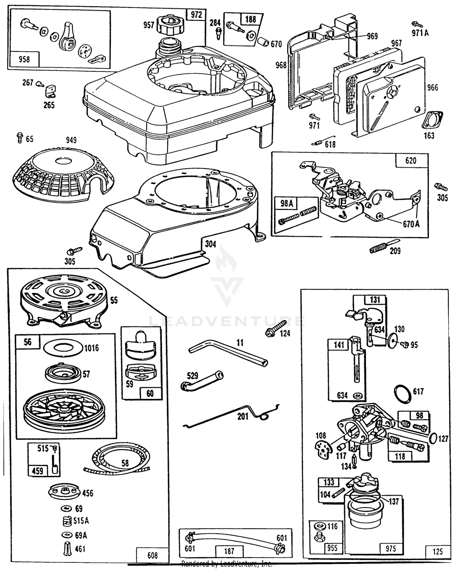 Engine Model No. 124702-3115-01