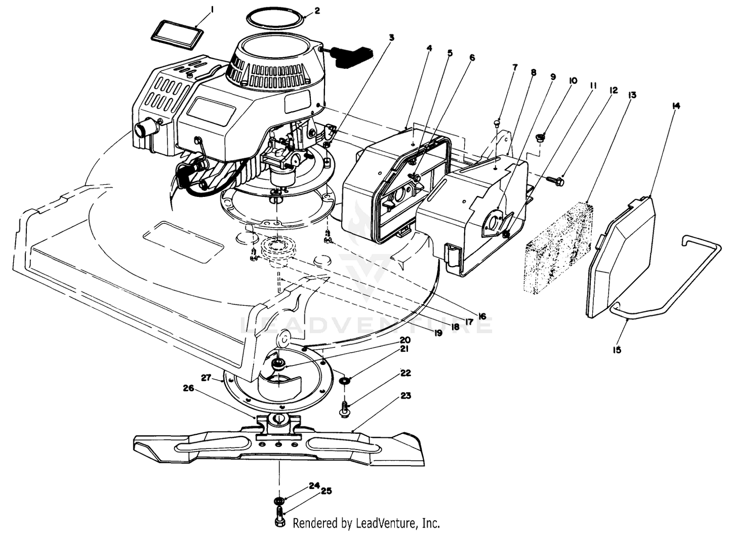 Engine Assembly (model 22035)